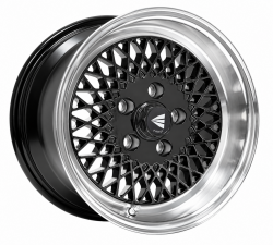 Enkei ENKEI92 Black Wheel: 15x8 25mm Offset 4x100
